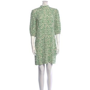 Ganni Green Floral Dress - Amazing condition